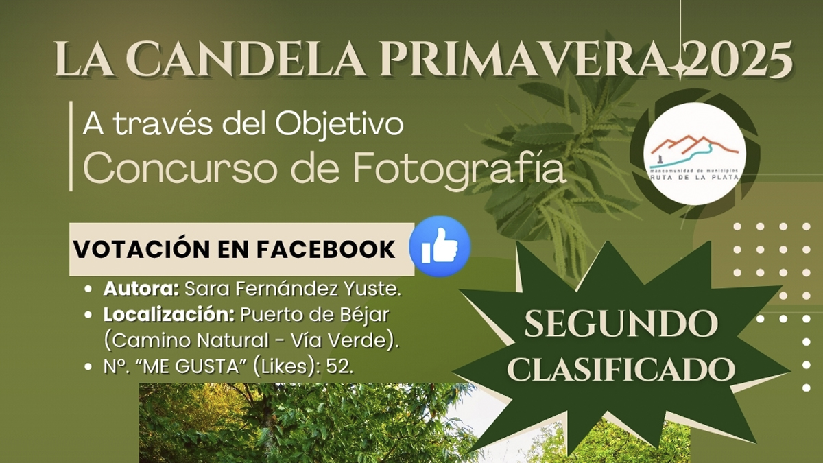 Sara Fernández segunda clasificada en el Concurso de Fotografía