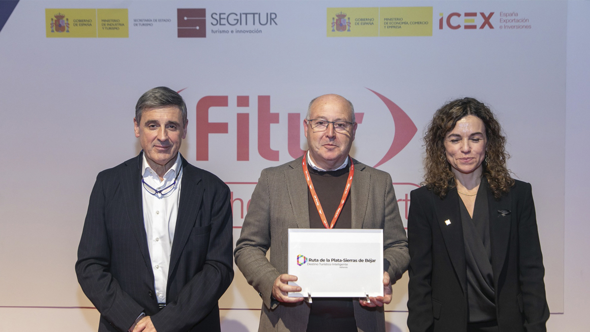 Ruta de la Plata recibe el distintivo de «Destino Inteligente» en FITUR 2026